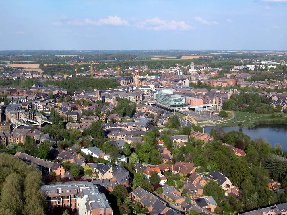 Vue ae'rienne de LLN
